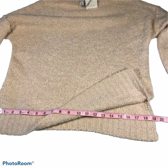 A New Day Womens Size XS Sweater Hooded Soft Knit Blush Pink New With Tags - Picture 9 of 12